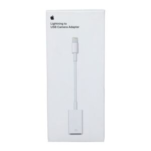 Apple Lightning to USB Camera Adapter White Apple Lightning to USB Camera Adapter White